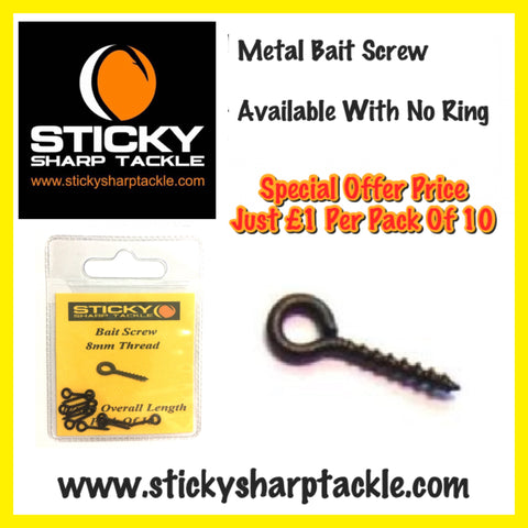 Metal Bait Screw - No Ring