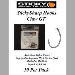 StickySharp Claw GT Hooks Anti Glare Teflon Coating