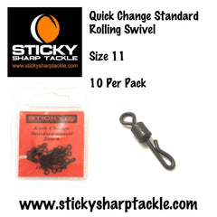 Quick Change Standard Rolling Swivels Size 11