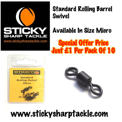Standard Rolling Micro Swivels