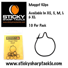 Maggot Klips - Various Sizes Available