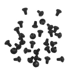 Rig Hook Beads - Clear & Black
